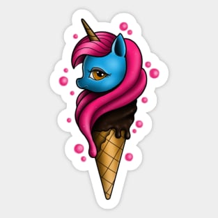 My little icecream pony Sticker